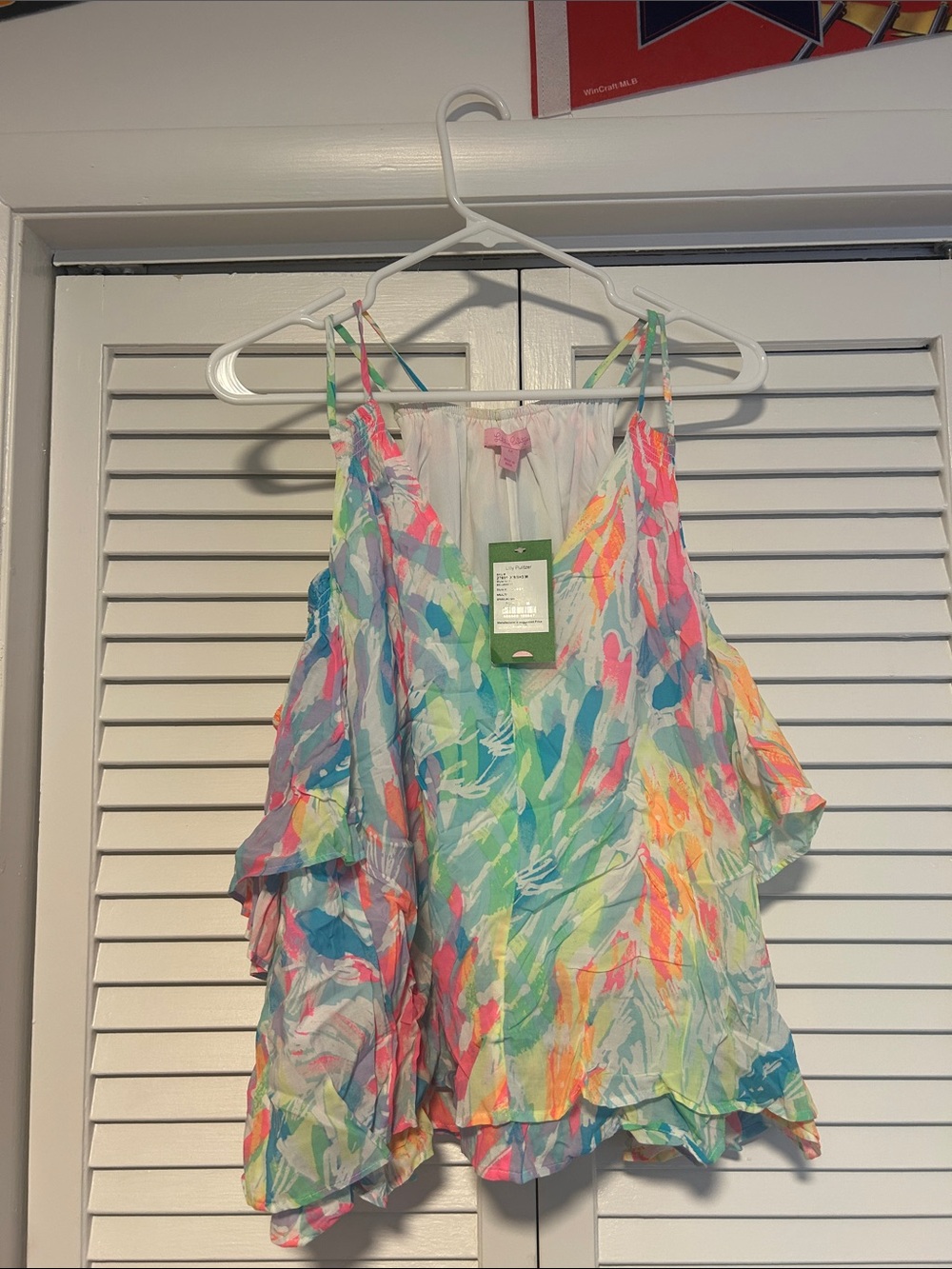 Lilly Pulitzer Bellamie Top size M